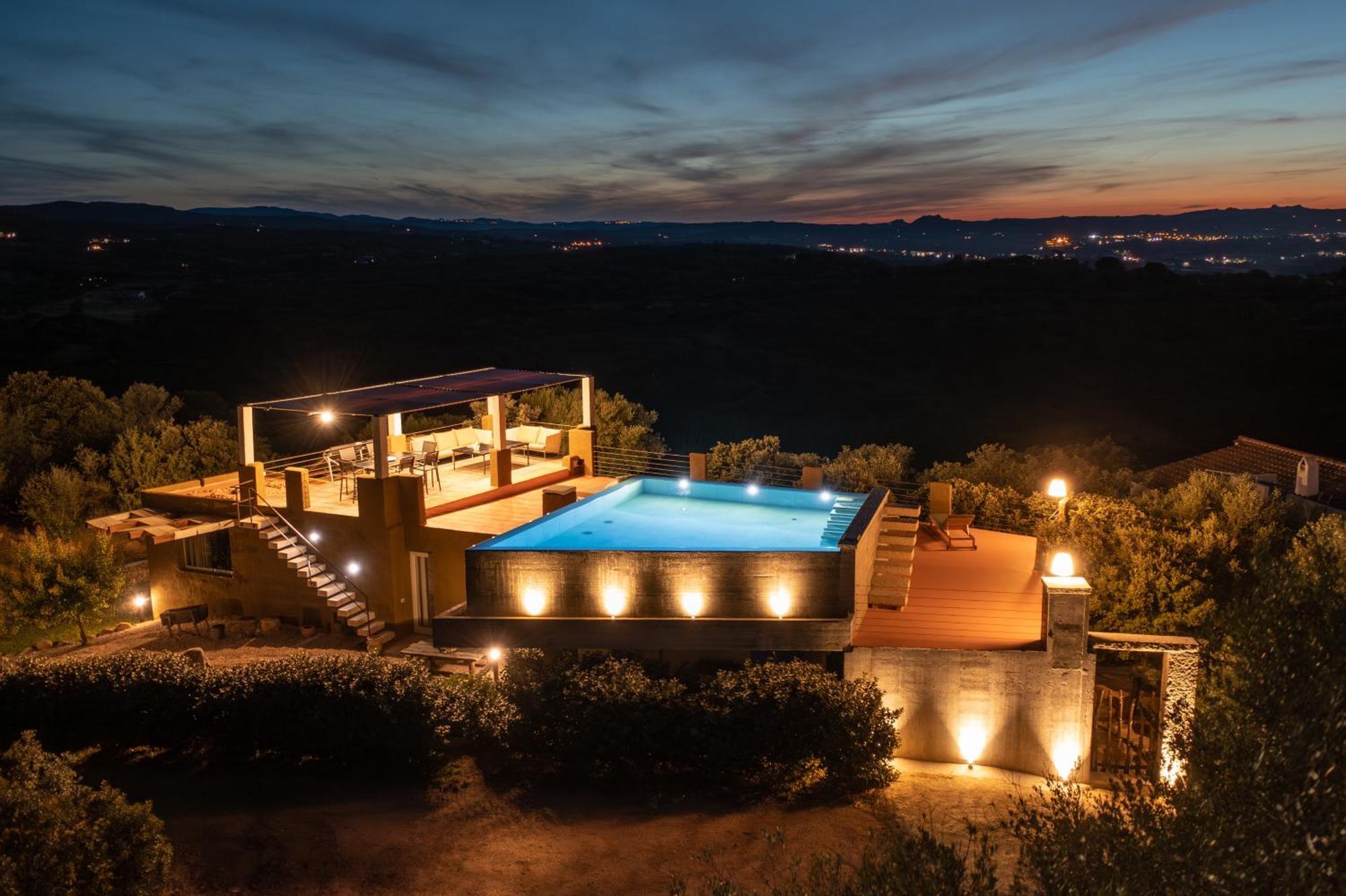 Villa Tre Nibbari San Pantaleo Exterior photo