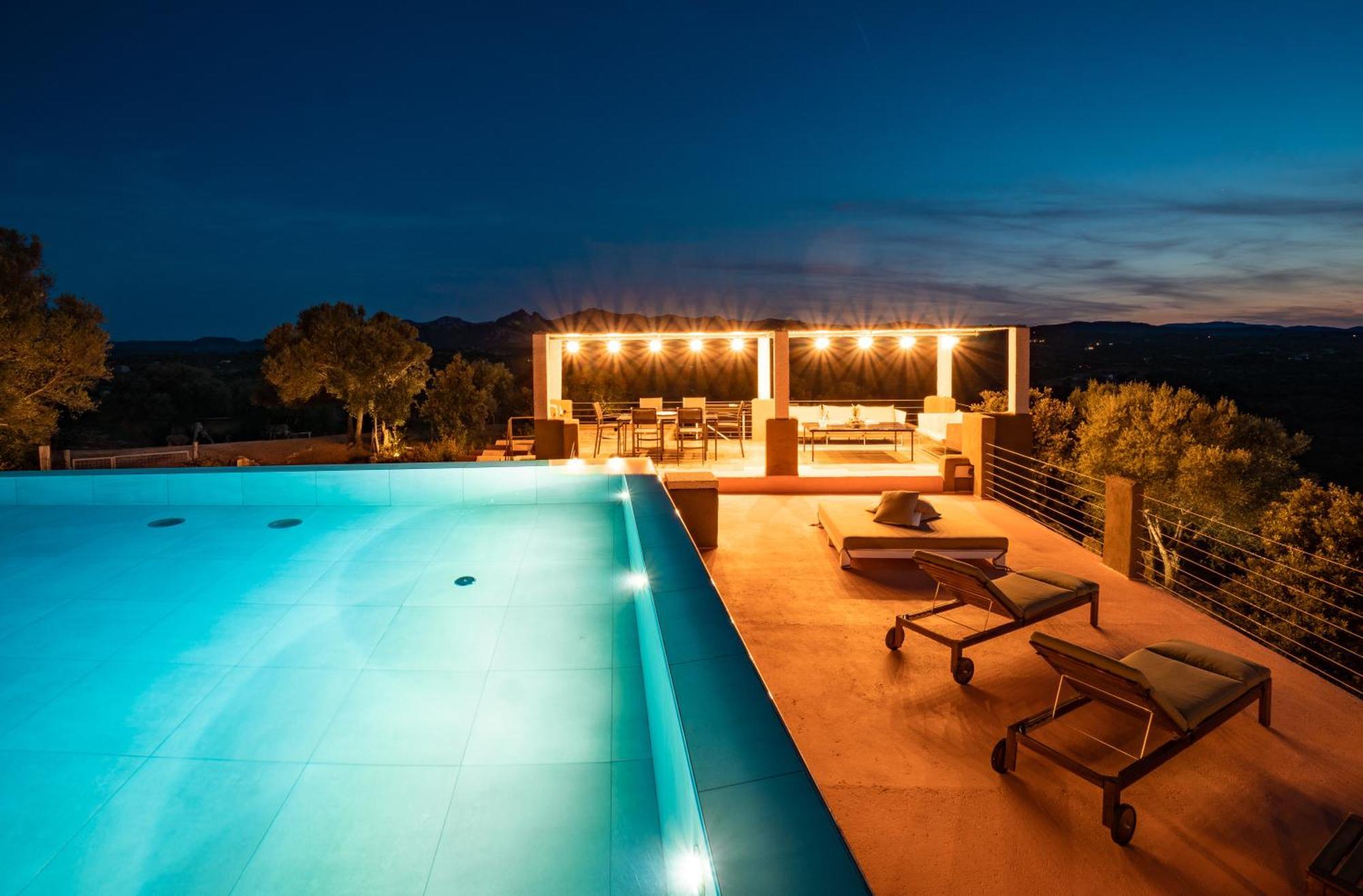 Villa Tre Nibbari San Pantaleo Exterior photo